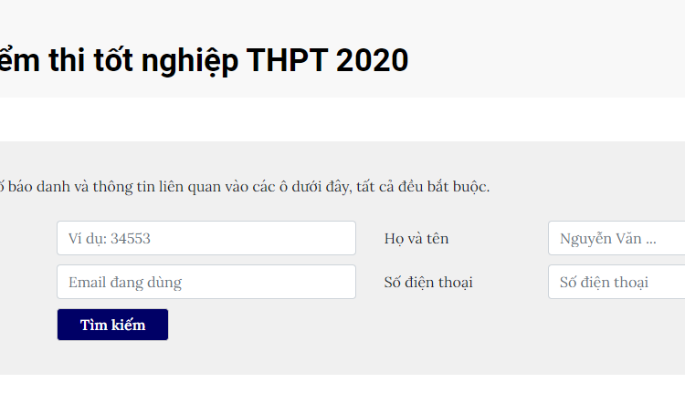  NƠI DUY NHẤT xác định điểm KHỐI THI và XẾP HẠNG!